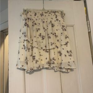 floral pattern boutique set skirt and top